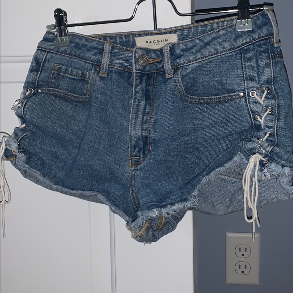 jean shorts